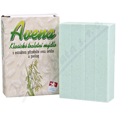 AVENA-Klas.toalet.mýdlo s extr.ovsa a peeling 100g