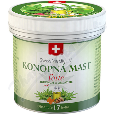 SwissMedicus Konopná mast forte 125ml