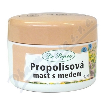 Dr.Popov Propolisová mast s medem 100ml