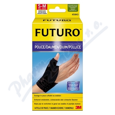 3M FUTURO Bandáž na palec vel.L-XL černá