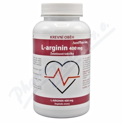 AcePharma L-arginin cps.100x400mg