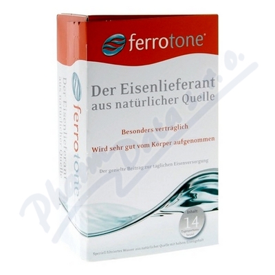 Ferrotone 100% přírodní zdroj železa sáčky 14x20ml