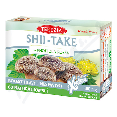 TEREZIA Shii-Take+Rhodiola Rosea cps.60