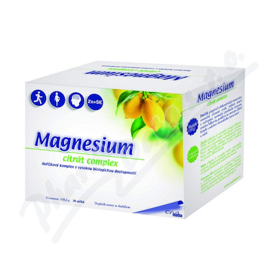 Magnesium citrát complex 30 sáčků