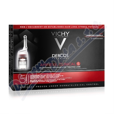 VICHY DERCOS Aminexil Clinical 5 muži 21x6ml