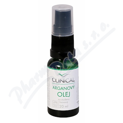 Clinical Arganový olej lisovaný za studena 20ml