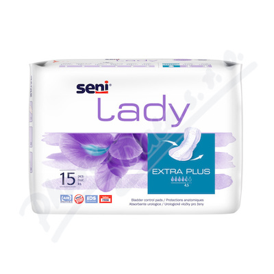 Seni Lady Extra Plus inkontinenční vložky 15ks