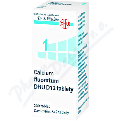 Calcium fluoratum DHU D6(D12).tbl.nob.200