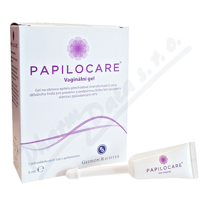 Papilocare vaginální gel 7x5ml