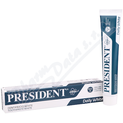 PRESIDENT zubní pasta White 75ml