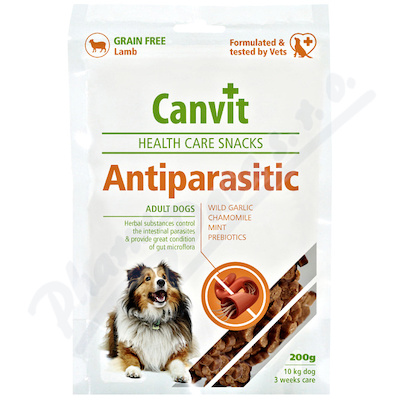 Canvit Snacks Antiparasitic pro psy 200g