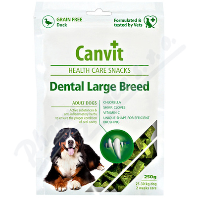 Canvit Snacks Dental Large Breed pro psy 250g