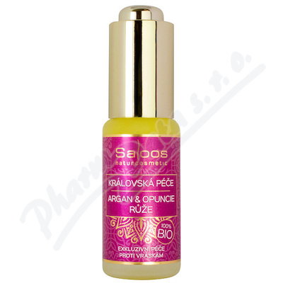 Saloos Královská péče Argan&Opuncie+Růže 20ml BIO