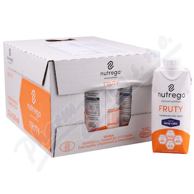 nutrego FRUTY černý rybíz por.sol.12x330ml