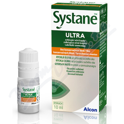 SYSTANE ULTRA zvlh.oční kapky bez konz. látek 10ml