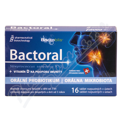 Favea Bactoral+Vitamín D tbl.16