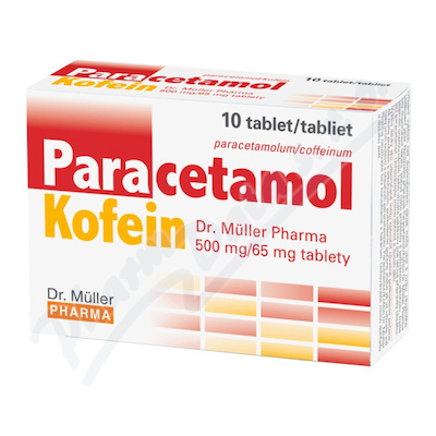 Paracetamol/Kofein Dr.Müller 500mg/65mg tbl.10