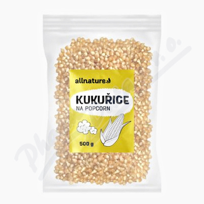 Allnature Kukuřice na popcorn 500g