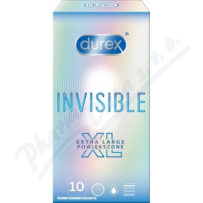 DUREX Invisible XL prezervativ 10ks