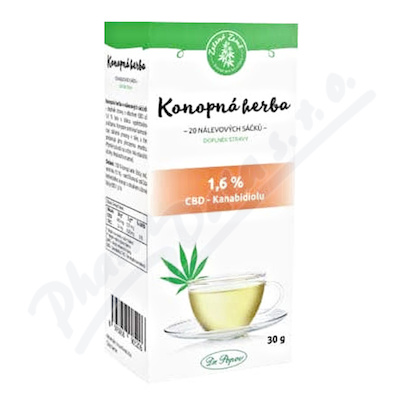 Zelená Země Konopná herba 20x1.5g