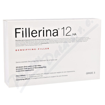 FILLERINA 12HA pl.péče vypl.účinek (st.3) 2x30ml