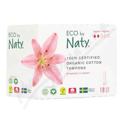 Eco by Naty tampony Regular 18ks