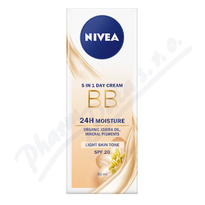 NIVEA BB hydratační den.krém 5v1 světlý 50ml 82333