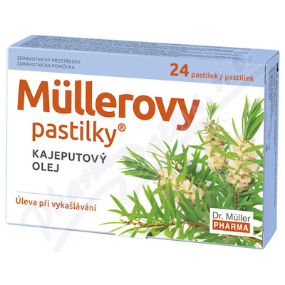 Müllerovy pastilky s kajeputovým olejem 24ks ZP