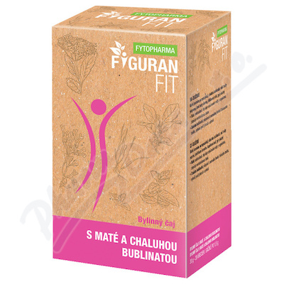 Figuran FIT čaj s maté+chaluha 20x1.5g Fytopharma