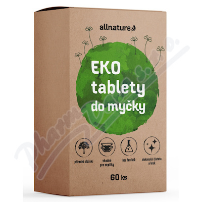 Allnature EKO tablety do myčky 60ks