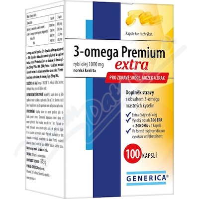 3-omega Premium extra cps.100 Generica