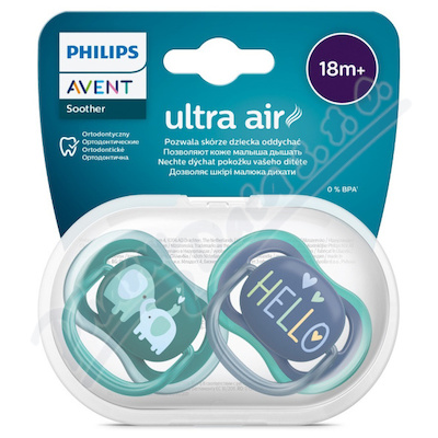 Philips AVENT Šidít.Ultra air 18m+ chlap./obr.2ks