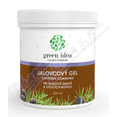 Green idea Jalovcový masážní gel 250ml