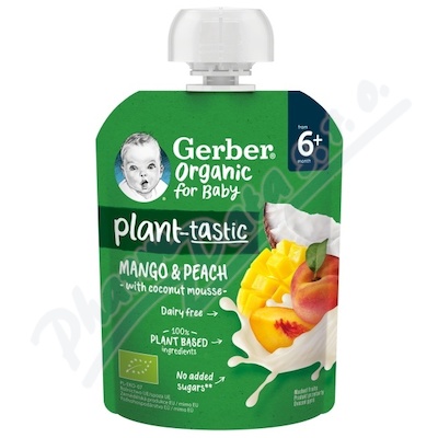 Gerber Mango brosk.s kok.mlék.kapsička BIO 80g 6M+