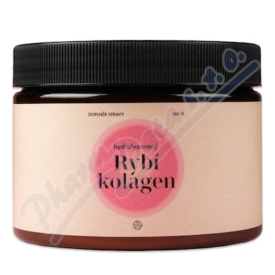 JZ Hydrolyzovaný rybí kolagen citron 165g