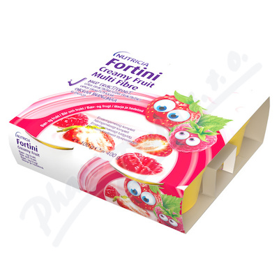 Fortini Creamy Fruit MF červené ovoce 4x100g