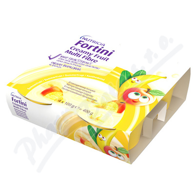 Fortini Creamy Fruit MF červené ovoce 4x100g