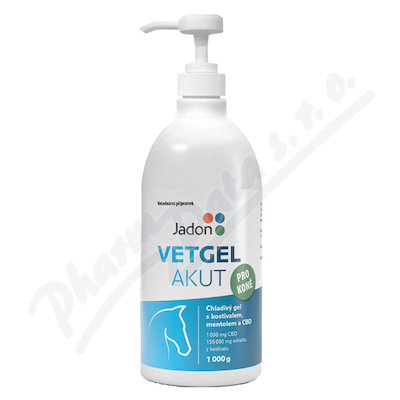 Jadon Vetgel akut chladivý gel pro koně 1000g