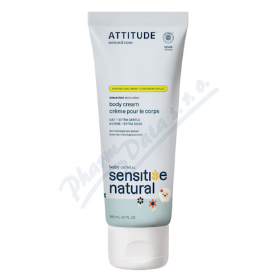 ATTITUDE Dětský hydratač.zklidňuj.krém oves 200ml