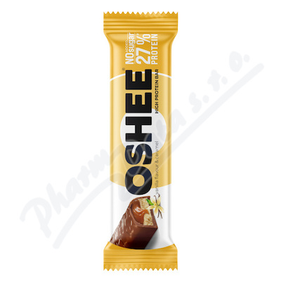 Oshee Proteinová tyčinka 27% vanilka&karamel 49g