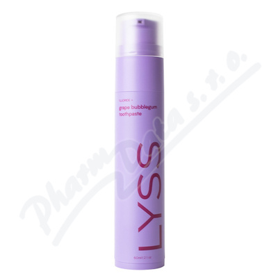 LYSS grape bubblegum toothpaste 60ml
