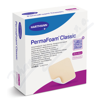 Hartmann PermaFoam Classic krytí 10x10cm 10ks