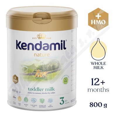 Kendamil Nature 3 kojenecké mléko HMO+ 800g
