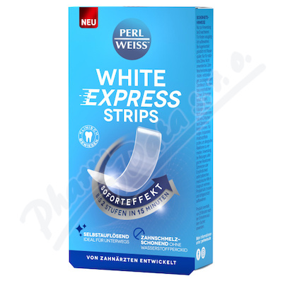 Perl Weiss Bělící pásky Express 4ks