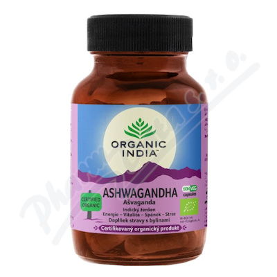 Organic India Ashwagandha BIO cps.60