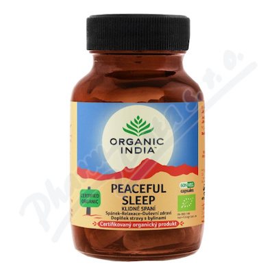 Organic India Peaceful Sleep BIO cps.60