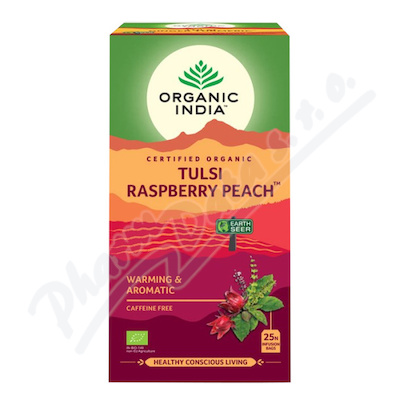 Organic India Tulsi Raspberry Peach BIO 25x1.9g
