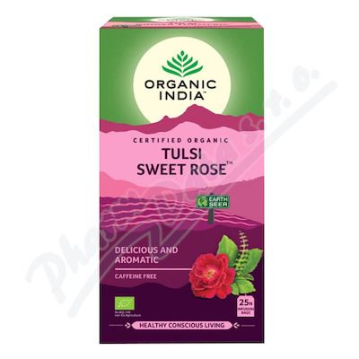Organic India Tulsi Sweet Rose BIO 25x1.6g