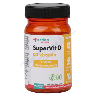 Astina SuperVit D3 vitamin 2000 IU tob.90