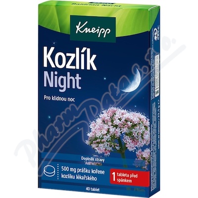 Kneipp Kozlík Night 500mg tbl.40